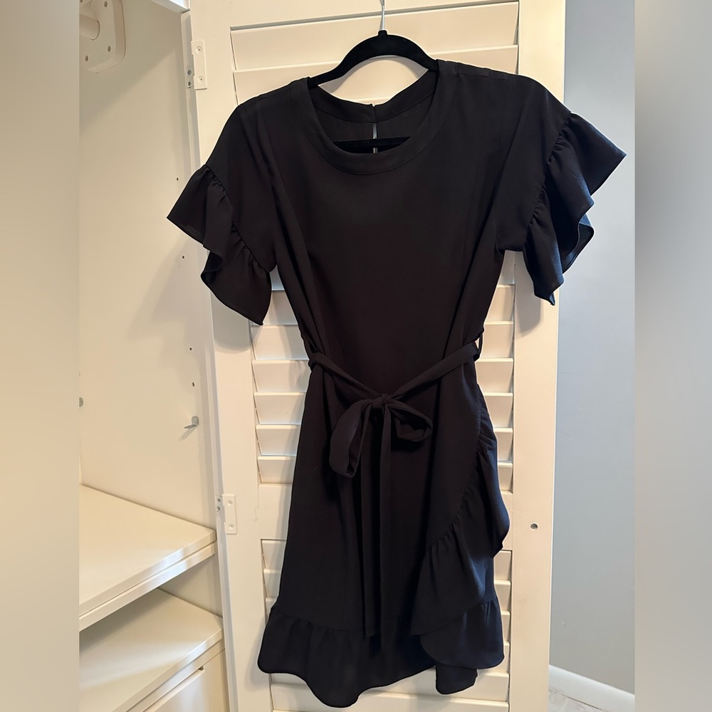 Evereve Black Dress XS
